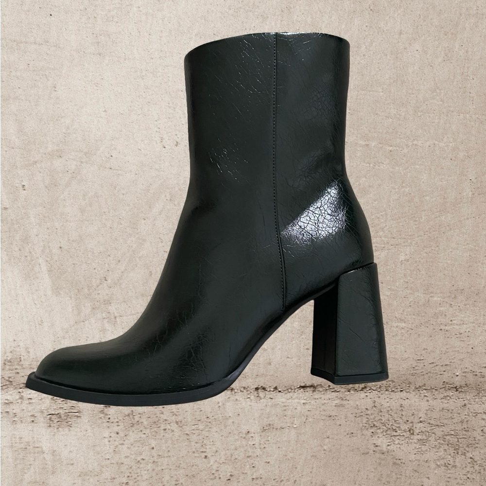 Target Janelle Dark Green Heeled Boots for Women